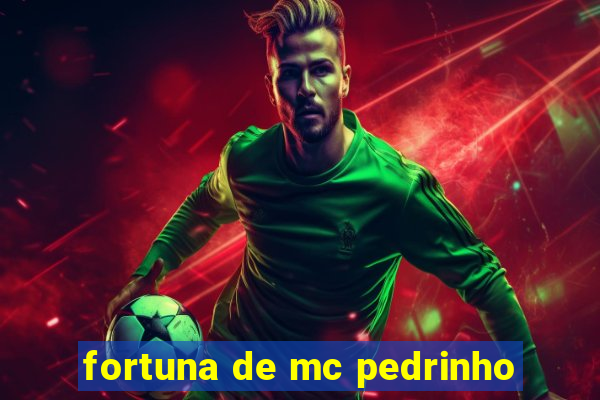 fortuna de mc pedrinho